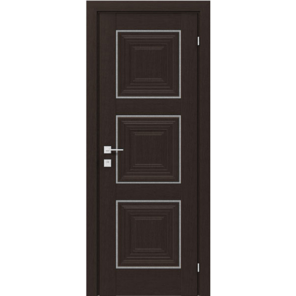 МЕЖКОМНАТНЫЕ ДВЕРИ "Irida" basic molding, глухе ВЕНГЕ МАРО