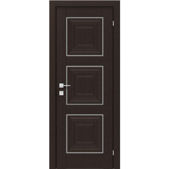 МЕЖКОМНАТНЫЕ ДВЕРИ "Irida" basic molding, глухе ВЕНГЕ МАРО