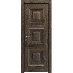 МЕЖКОМНАТНАЯ ДВЕРЬ VERSAL "Irida" basic molding, глухое АКАЦИЯ ТЕМНАЯ