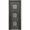 МІЖКІМНАТНІ ДВЕРІ VERSAL "Irida" basic molding, скло ДУБ ШАЛЕ ГРАФИТ