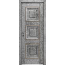 МЕЖКОМНАТНАЯ ДВЕРЬ VERSAL "Irida" basic molding, глухое СЕРЫЙ МРАМОР