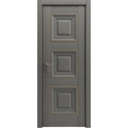 МЕЖКОМНАТНАЯ ДВЕРЬ VERSAL "Irida" basic molding, глухое СОСНА БРАШ БРАУН