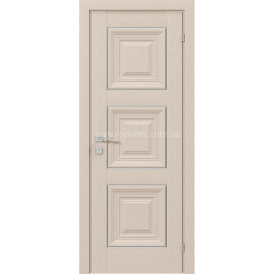 МЕЖКОМНАТНЫЕ ДВЕРИ "Irida" basic molding, глухе БЕЛЕНЫЙ ДУБ