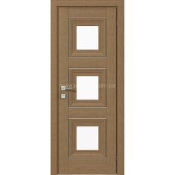 МІЖКІМНАТНІ ДВЕРІ VERSAL "Irida" basic molding, скло ДУБ НАТУРАЛЬНЫЙ