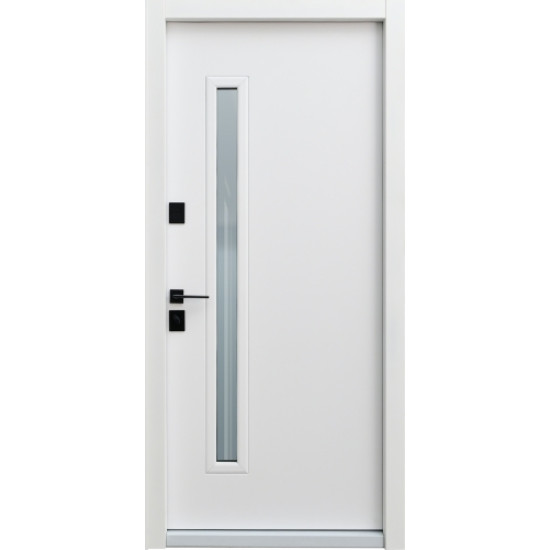 Входные двери Estra RAL7016 комплектация Straj Proof