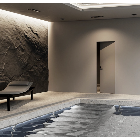 Двері прихованого монтажу PRESTIGE AQUASTOP, на себе (inside)