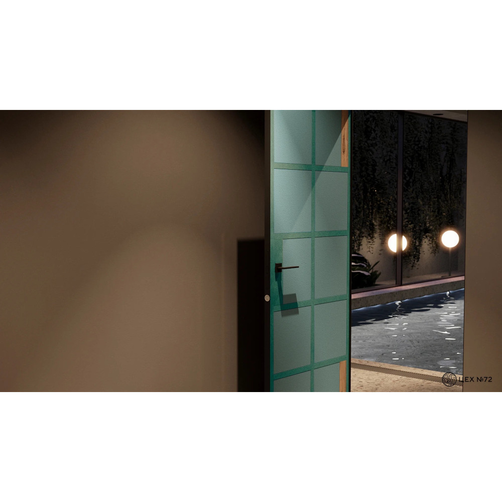 Двері прихованого монтажу PRESTIGE AQUASTOP, на себе (inside)