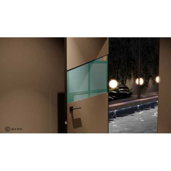Двері прихованого монтажу PRESTIGE AQUASTOP, на себе (inside)