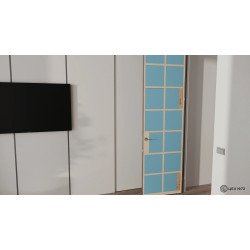 Двери скрытого монтажа PRESTIGE, на себя (outside)