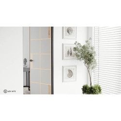 Двери скрытого монтажа Ecotrend, от себя (inside)