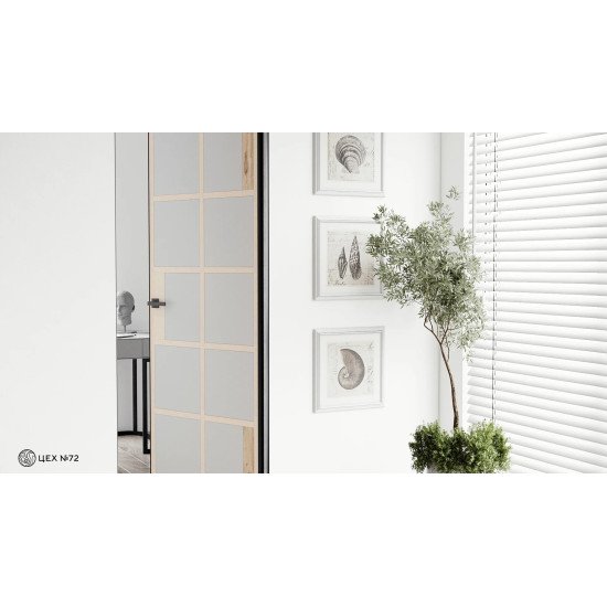 Двері прихованого монтажу Ecotrend, на себе (inside)