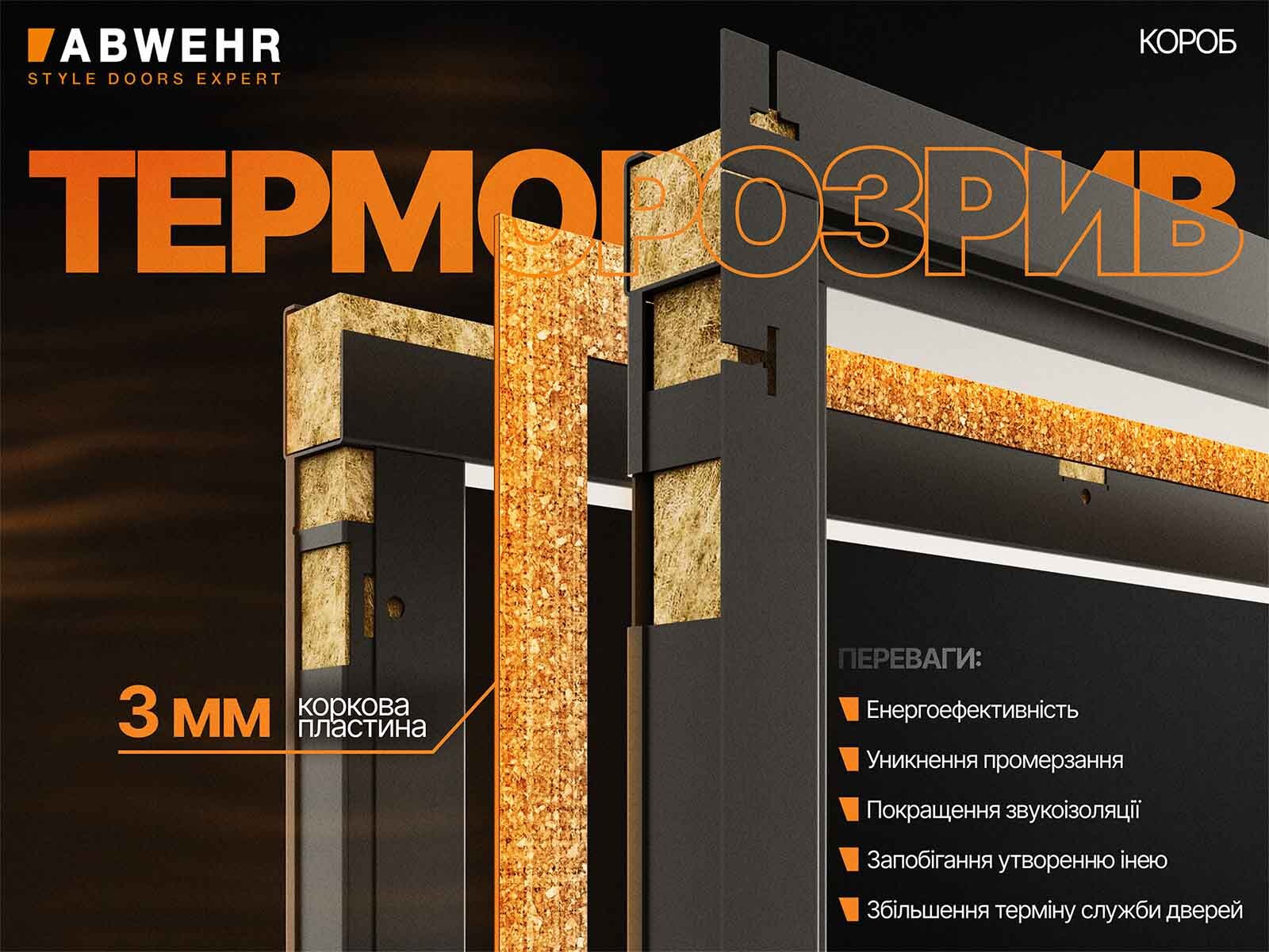 Терморозрив Короб